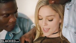 Blonde beauty Kali Rose takes on six BBCs in intense action