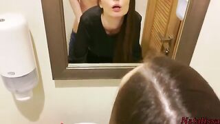Restaurant toilet sex on the first date - Natalissa