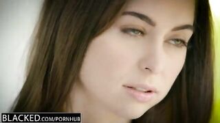 Petite teen Riley Reid tries hardcore interracial anal sex with BBC