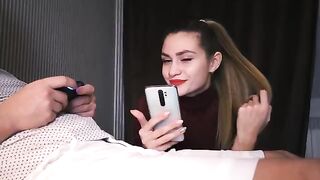 PS4 or blowjob, I take both in this steamy scene