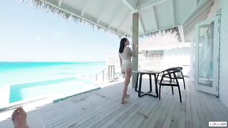 The morning is always filled with passion in paradise