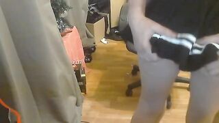 A pervert guy fucked his schoolgirl in homemade vid