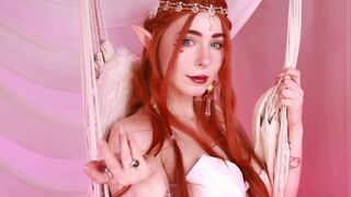 Cupid got his dick soaked with messy cum on Valentine's Day