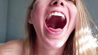 Spit and gagging tour of my mouth, an exclusive solo show