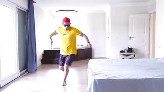 A blogger spying on a married couple got their intimacy on camera