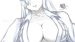 WBC Catches you Slacking Off is a hot Hentai JOI anime scene