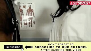 Two hot teen nurses getting fucked by horny doctor
