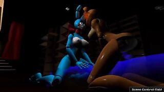 Night shifts at Freddy's gallery with all the scenes