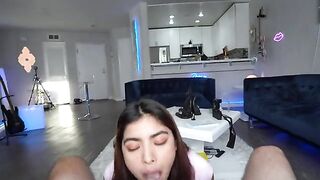 Hazel Heart has a dream to taste a real big dick