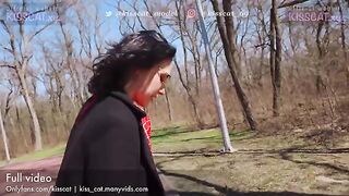 Public Agent picked up a Russian student for outdoor fun