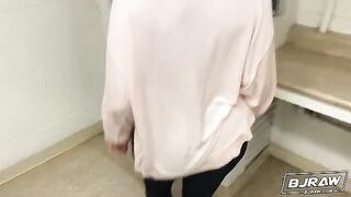 Siri Dahl receives a messy blowjob from BJRAW