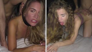 Petite babes Eveline Dellai and Sabrina Spice in a hot compilation