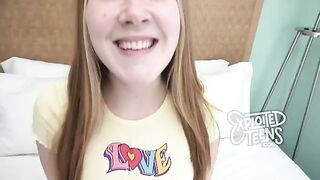 Redhead with freckles and red pubic hair got banged in POV style
