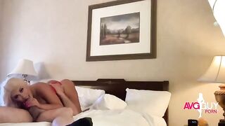 Brandi Bae twerks, shows assets before getting naked and fucking hard