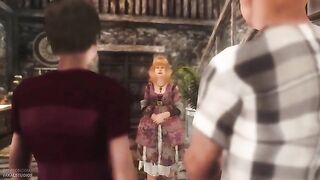 The Nasty Harry Potter Meets Ginni The Sexy Sister in an intense 3D hentai scene