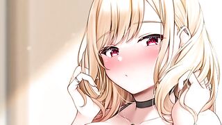 My dress up darling anime - Kitagawa Marin's teasing show