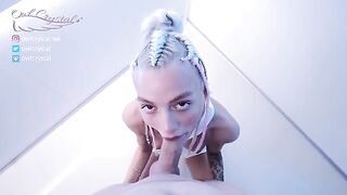 Space sex with a cute and petite babe OwlCrystal