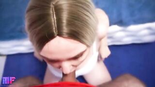 A step mom with big boobs seduces her stepson to fuck