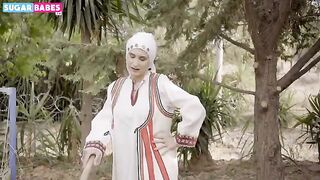 Hot Greek MILF gets her asshole gapped by a farmer