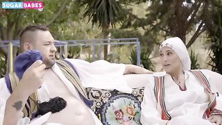 Hot Greek MILF gets her asshole gapped by a farmer