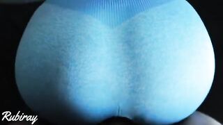 I got fucked on the couch in ripped yoga pants, it was intense!