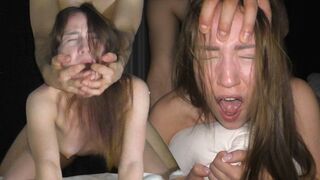 The cheerleader is punished for her misbehavior through rough sex
