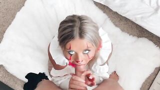 Littlebuffbabe is crazy, she loves to suck cock and do filthy talk