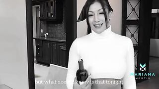Two university classmates enjoy a passionate lesbian evening together