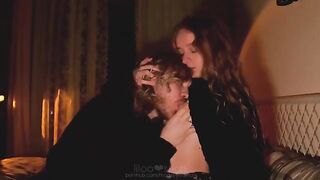 The couple has a rare, passionate and romantic sex session