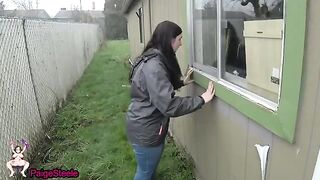 The surveyor got caught spying for the owner