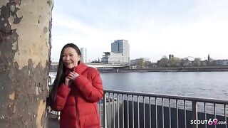 First time rimming and porn with Asia’s college girl Luna