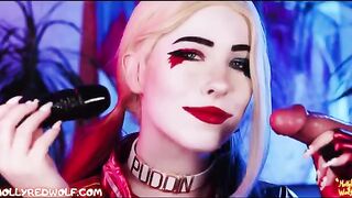 Big cock for Harley Quinn cosplayer - MollyRedWolf’s smoking hot scene