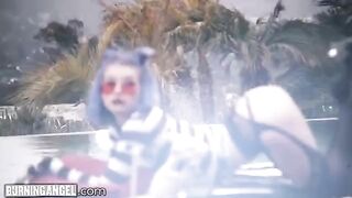 Goth princess Arya Fae needs anal sex and orgasms