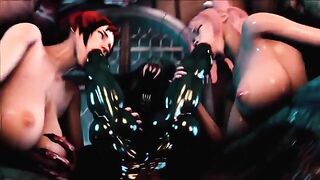 Hentai 3D uncensored Full Moon 2 Gangbang, the best anime action