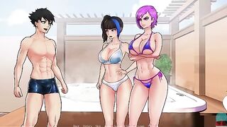 You are trapped in a mysterious place with captivating goddesses. Escape is your only way out