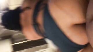 Asian mom with a big ass rides cock in Miami in exclusive video