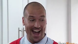 Connor wants to make his dad proud by losing virginity to stepmom