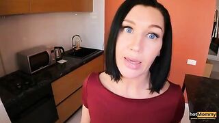 A step mom was handcuffed and engaged in intimate acts by her step son