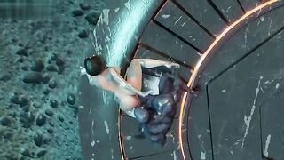 Hentai 3D animation with all the forbidden passion featuring Angelita