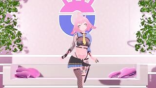 A cute VTuber girl makes you cum by stimulating your prostate