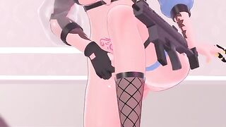 A cute VTuber girl makes you cum by stimulating your prostate