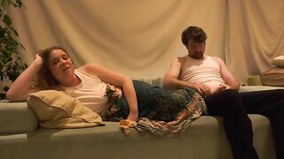 The evening alone with the stepmom turned intimate and passionate