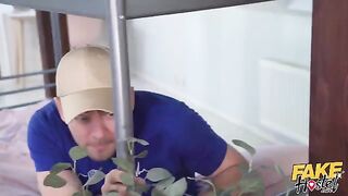 A guy from Fake Hostel caught his cheating GF getting fucked hard