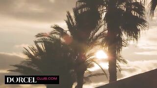 Gorgeous girls Ginebra Bellucci and Eve Sweet enjoy sensual lesbian sex