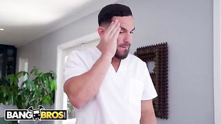 Peter Green massages busty PAWG Blake Blossom to relaxation