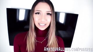 Tall beauty Kimora Quin loves the feeling of a cock down her throat