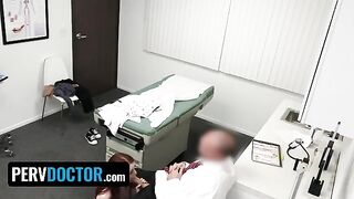 A young ginger girl visited a doctor for an urgent issue