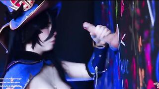 Astrologer Mona got fucked through the glory hole by MollyRedWolf