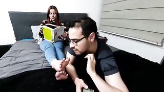 My men have a secret foot fetish, they love feet in every way