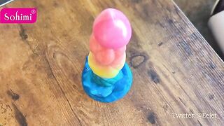 The best dildo showcase with a thorough review, enhanced by Eelet’s intimate POV style